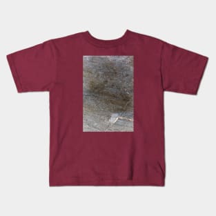 Braised Stone Texture Etched Kids T-Shirt